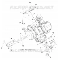 ENGINE, MOUNTING
