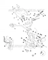 HANDLEBAR   HEADLIGHT POD