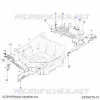 REAR BODYWORK RACK, MOUNTING