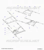 REAR SUSPENSION CONTROL ARMS