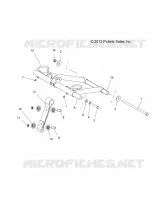SUSPENSION, FRONT TORQUE ARM