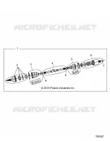 DRIVE TRAIN, FRONT HALF SHAFT