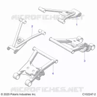 REAR SUSPENSION CONTROL ARMS