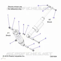 SUSPENSION, SHOCK MOUNTING, REAR SUSP.