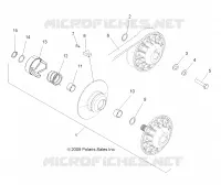 DRIVE TRAIN, SECONDARY CLUTCH