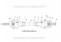 DRIVE TRAIN, FRONT DRIVE SHAFT