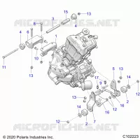 ENGINE, MOUNTING
