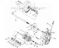 DRIVE TRAIN ASSEMBLY 440 0952760, 440 SKS 0952560,  AND EUROPEAN 440 SKS E9 (4929032903B010)