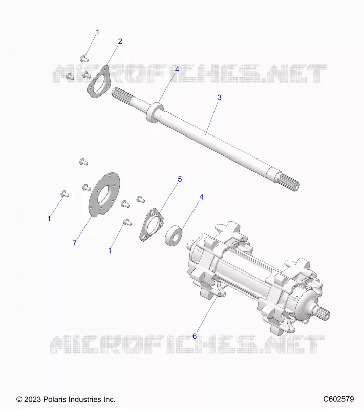 DRIVE TRAIN, JACKSHAFT AND DRIVE SHAFT