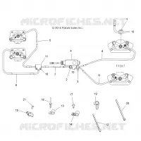 BRAKE LINES AND MASTER CYLINDER