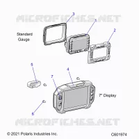 ELECTRICAL, MULTI FUNCTION GAUGE