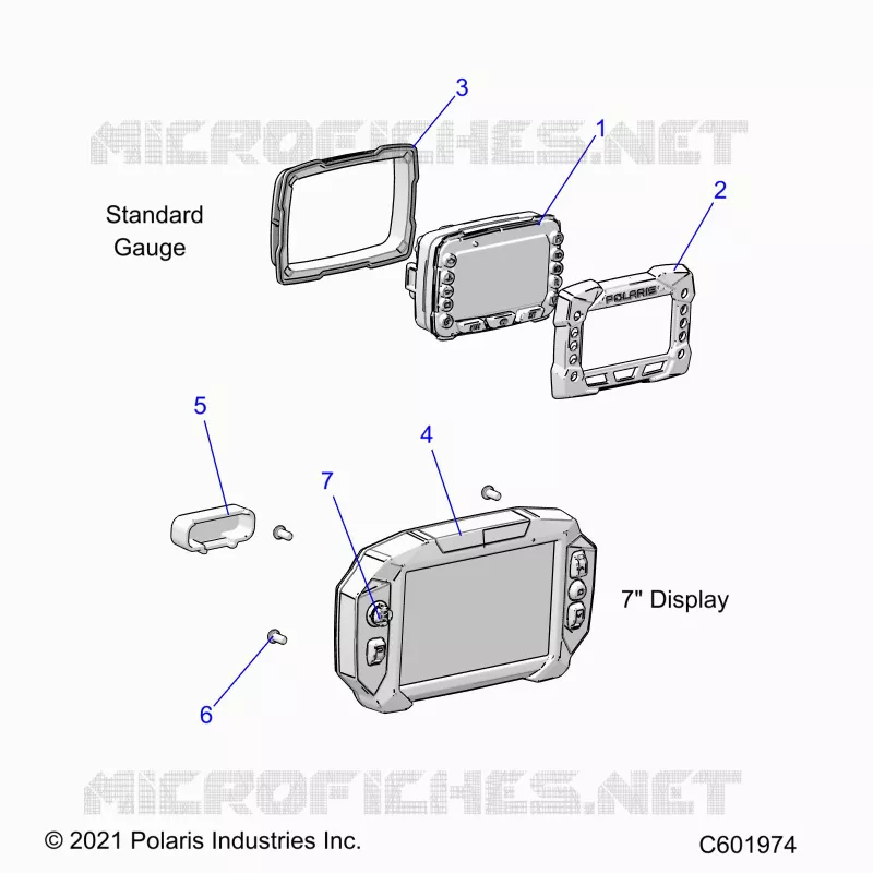 ELECTRICAL, MULTI FUNCTION GAUGE