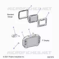 ELECTRICAL, MULTI FUNCTION GAUGE