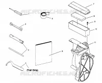 TOOL KIT    TRAIL 0962761, TRAIL TOURING 0962262, AND EUROPEAN TRAIL TOURING E (4931763176B012)