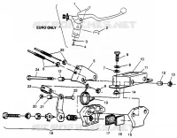 BRAKE LIGHT GT 0973133 AND EUROPEAN LITE GT E973133 (4938253825C002)