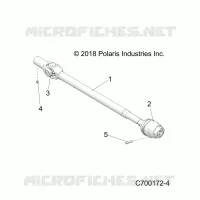 DRIVE TRAIN, FRONT PROP SHAFT