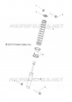 REAR SUSPENSION SHOCK MOUNTING