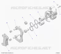 BRAKES, REAR CALIPER