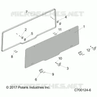REAR BODYWORK WINDOW