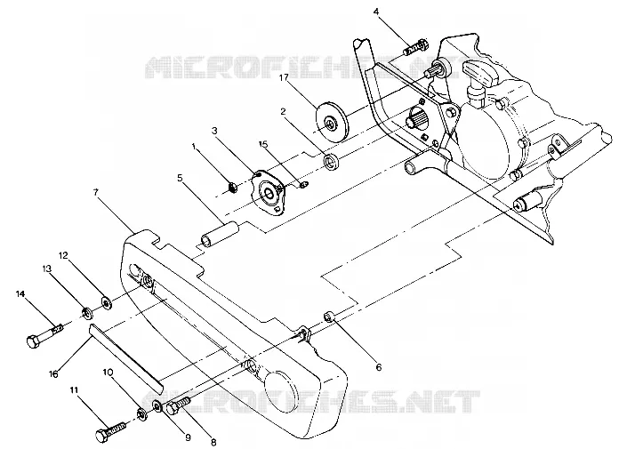 RIGHT HAND CHAIN COVER (4913521352026A)