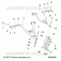 FRONT WISHBONES