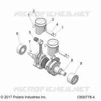 ENGINE, PISTON & CRANKSHAFT