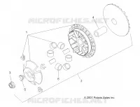 DRIVE TRAIN, PRIMARY CLUTCH