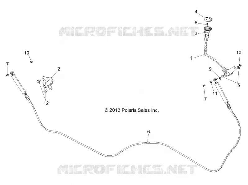DRIVE TRAIN, SHIFT LEVER AND CABLE