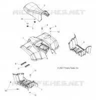 REAR CAB   SEAT