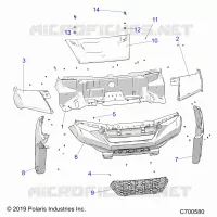 HOOD AND FRONT FACIA