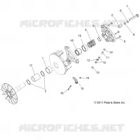 DRIVE TRAIN, PRIMARY CLUTCH