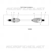 DRIVE TRAIN, DRIVE SHAFT, FRONT