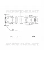 DRIVE TRAIN, PROP SHAFT, REAR