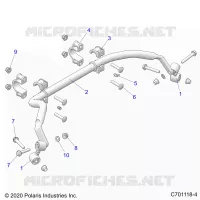 SUSPENSION, REAR STABILIZER BAR