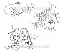 ELECTRICAL/TAILLIGHT TRAIL BOSS W97AA25C (4940574057C002)