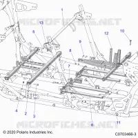 CHASSIS, SEAT AND CENTER CONSOLE MOUNTING