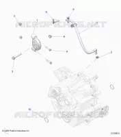 DRIVE TRAIN, MAIN GEARCASE MOUNTING