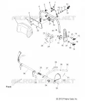 BACKREST   GRABHANDLE, PASSENGER