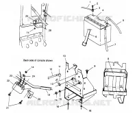 BATTERY BOX CLASSIC TOURING 0963365 AND EUROPEAN CLASSIC TOURING E963365 (4933623362C003)