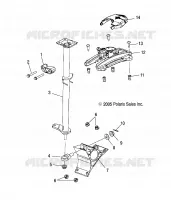 STEERING POST   ASSEMBLY