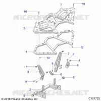 REAR BODYWORK RACK