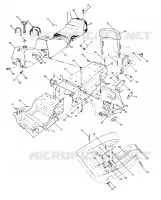 CHASSIS AND SEAT SUPERTRAK UPDATED 2/90 (4917131713001A)