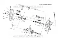 DRIVE TRAIN, GEARCASE (2 OF 2)