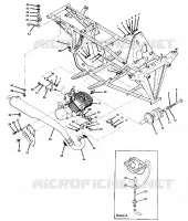 ENGINE AND MUFFLER MOUNTING (4918411841005A)