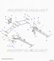 REAR SUSPENSION CONTROL ARMS