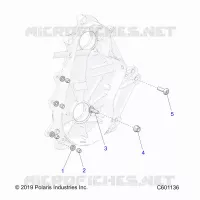 DRIVE TRAIN, CHAINCASE MOUNTING