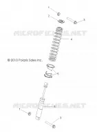 REAR SUSPENSION SHOCK MOUNTING