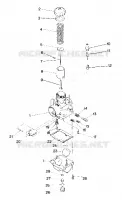 CARBURETOR TRAIL DEALER MUST VERIFY JETTING   CARBURETOR NUMBERS. (4916831683032A)