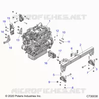 ENGINE, MOUNTING