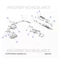 ENGINE, EXHAUST VALVE ASM. AND ACTUATOR
